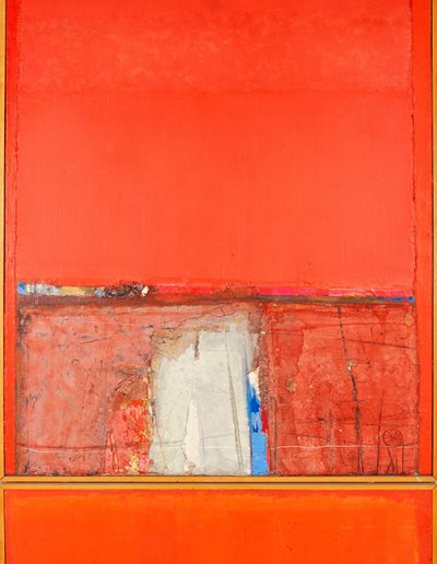 Tom Hutcheson, Untitled, Acrylic on Board, 160 x 102cm, 80s