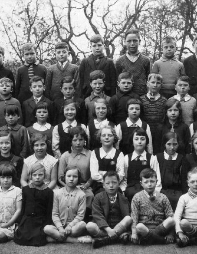 Tom Hutcheson, Tom’s school photo – we think he is front row, second from the right